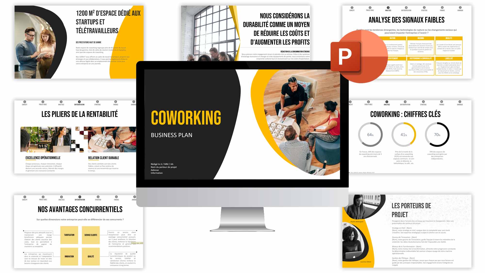exemple business plan coworking